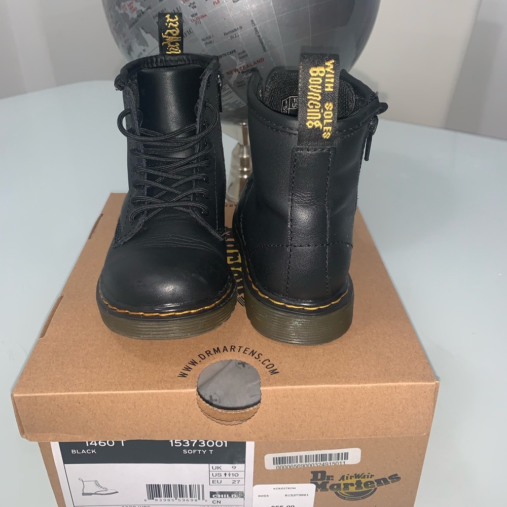 Dr. Martens Child black boots size US size 10 UK size 9